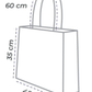 ECO-BOLSA MARKET 35 x 45 +12 cm