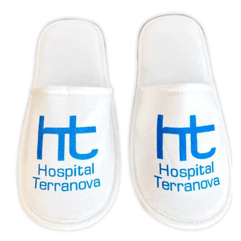Pantufla para Hospitales y Hoteles Toalla