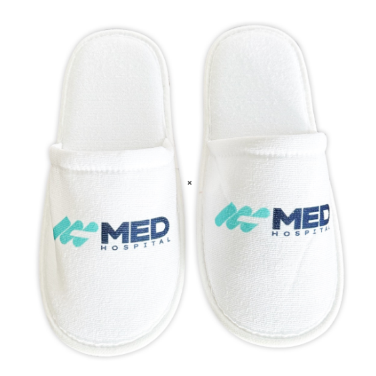 Pantufla para Hospitales y Hoteles Toalla